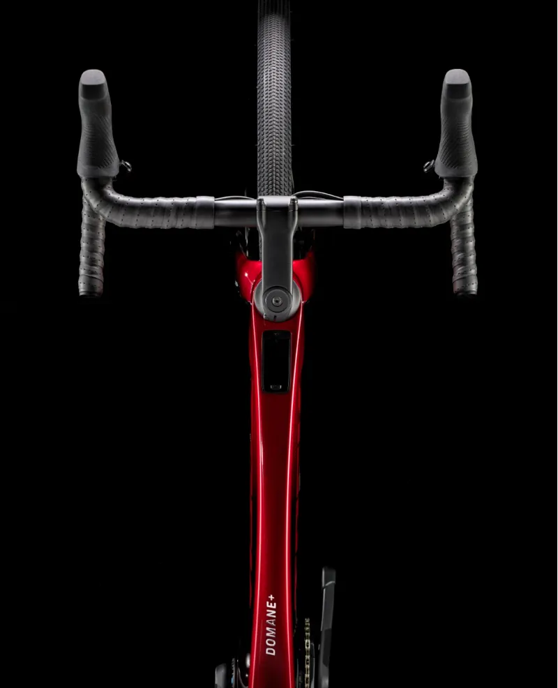 Trek Domane+ SLR 7 AXS Electric Carbon Road Bike 2025 in Red Smoke-1